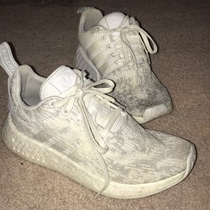 Adidas NMD size 7 shoes white running shoes